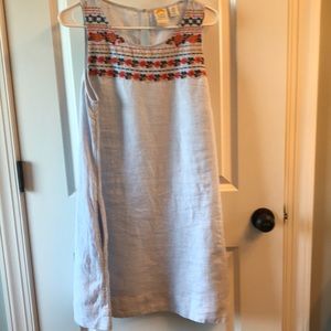 EUC Linen dress size M